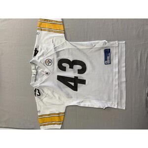 Troy Polamalu Foot Jersey Pittspurgh Steelers 43 Jersey Kids